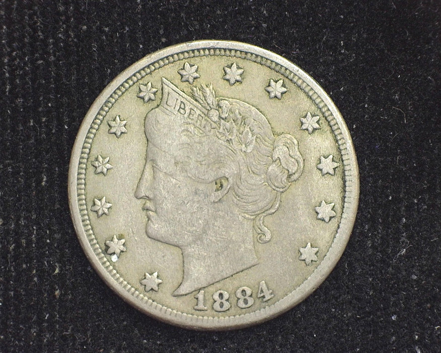 1884 Liberty Head Nickel F - US Coin