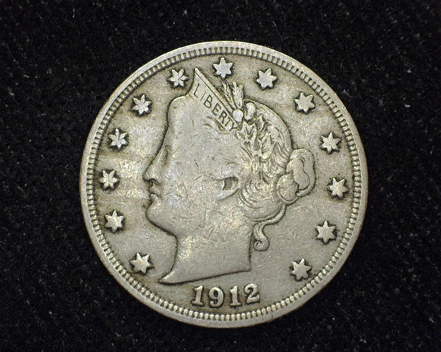 1912 S Liberty Head Nickel F - US Coin