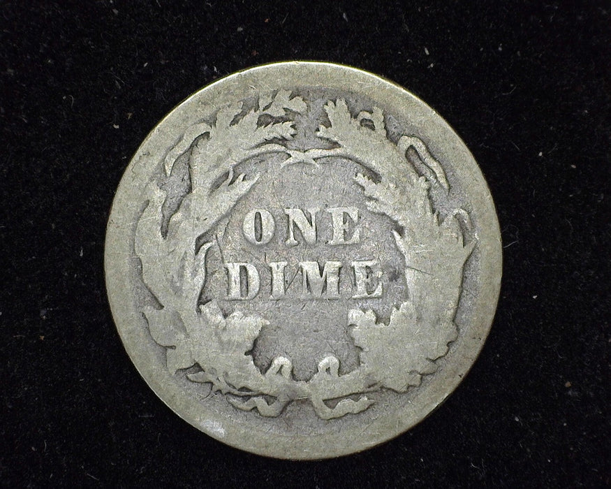 1889 Liberty Seated Dime VG - US Coin