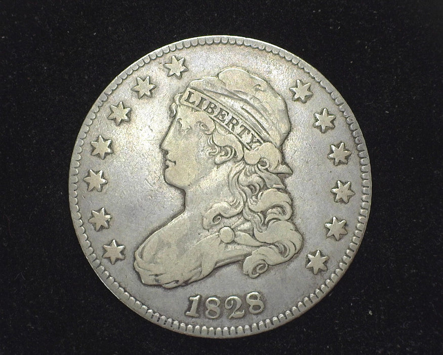 1828 Capped Bust Quarter VF - US Coin