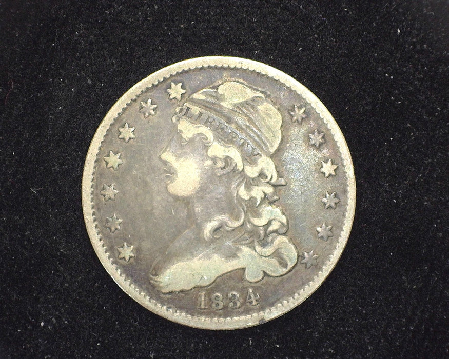 1834 Capped Bust Quarter VF - US Coin