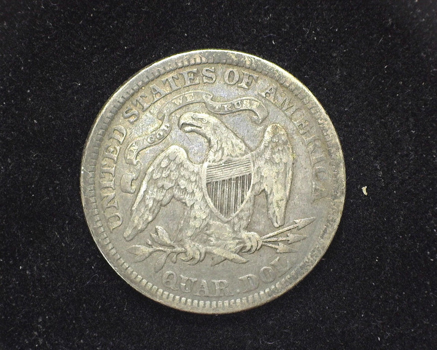 1873 Arrows Liberty Seated Quarter F/VF - US Coin