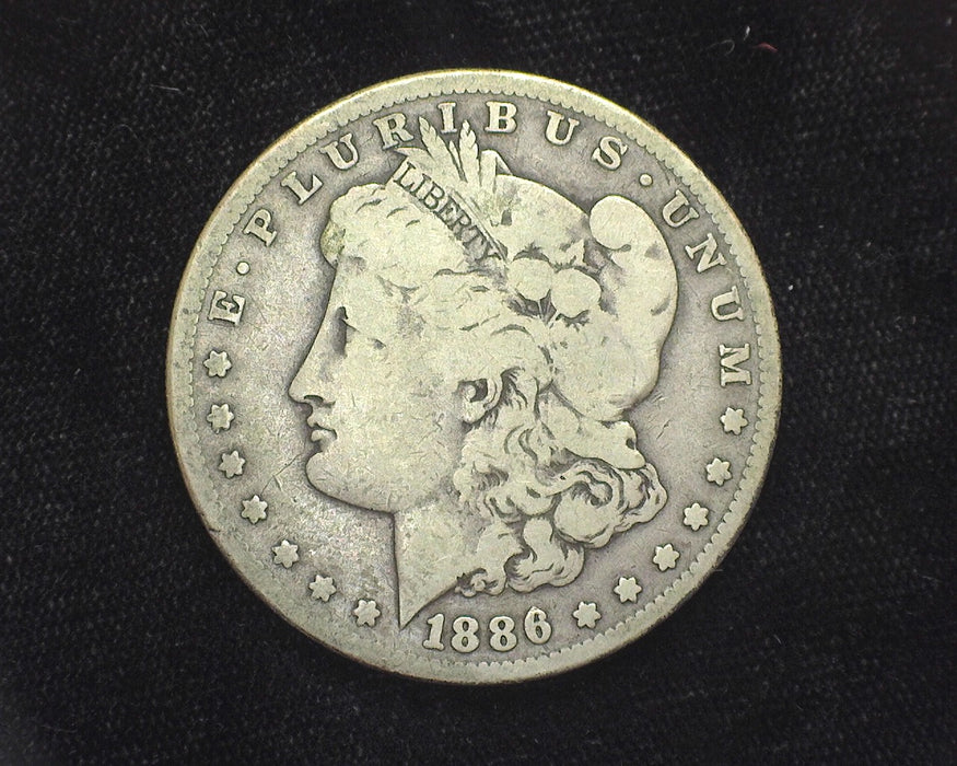 1886 S Morgan Dollar VG - US Coin