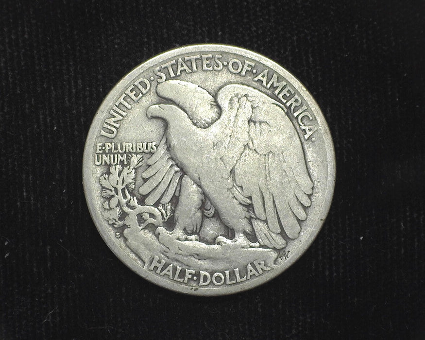 1921 S Liberty Walking Half Dollar VG - US Coin