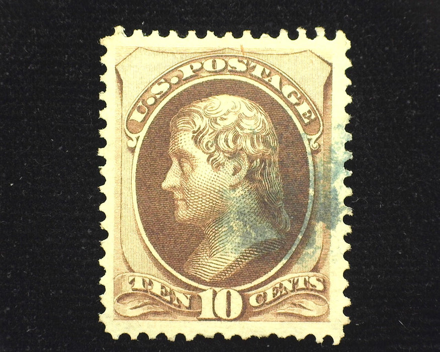 #161 Very choice large margin stamp. Faint cancel. Vf/Xf Used US Stamp