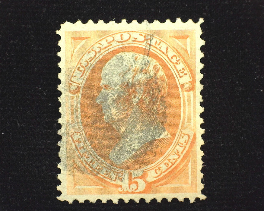 #163 Fresh. Used VF/XF US Stamp