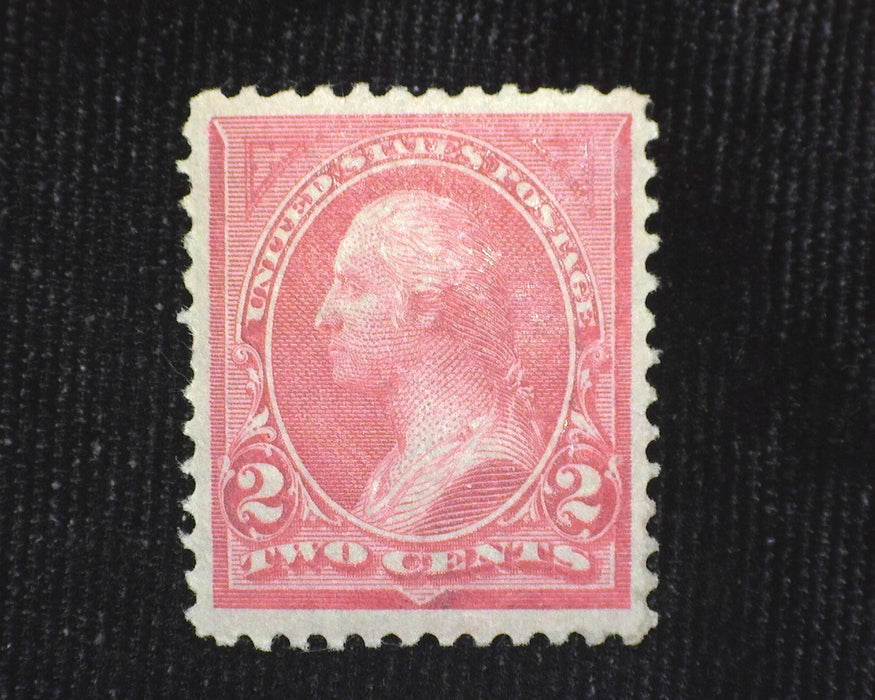 #250 Large margin stamp. Mint VF/XF LH US Stamp