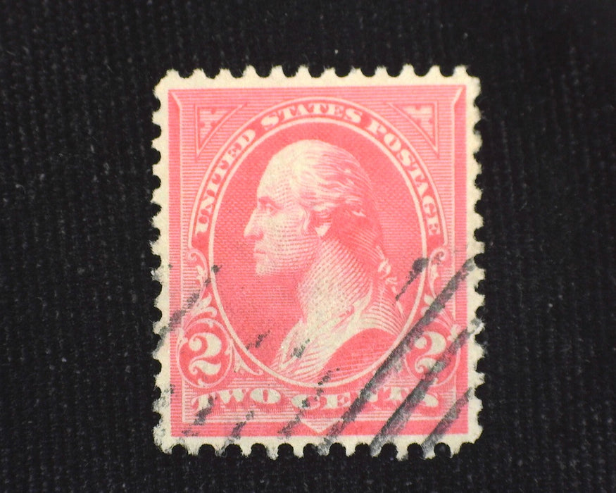 #267 Fresh stamp with face free cancel. Used XF US Stamp