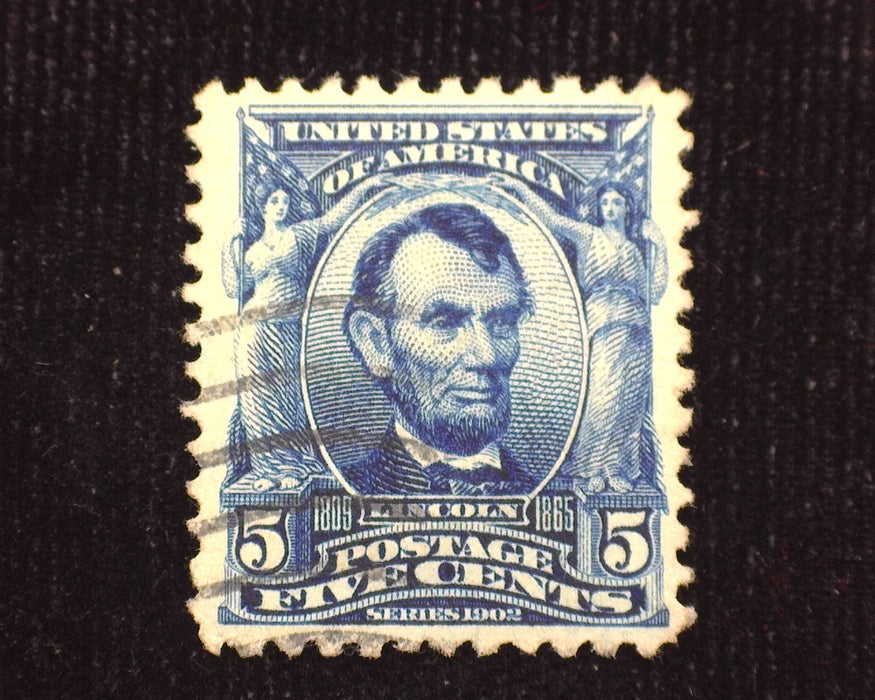 #304 Choice large margin stamp rich color and faint cancel. A beauty! Used XF US Stamp