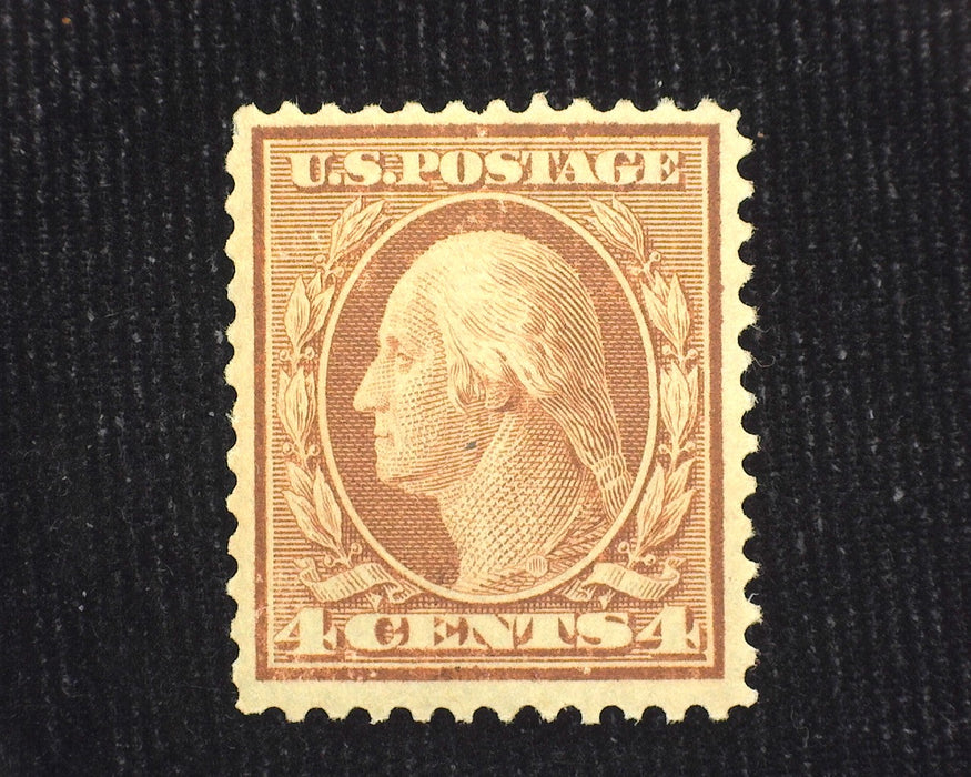 #334 Faint horizontal gum crease. Mint VF LH US Stamp