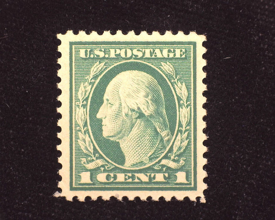 #498 1c Outstanding large margin stamp. Mint XF/Sup US Stamp