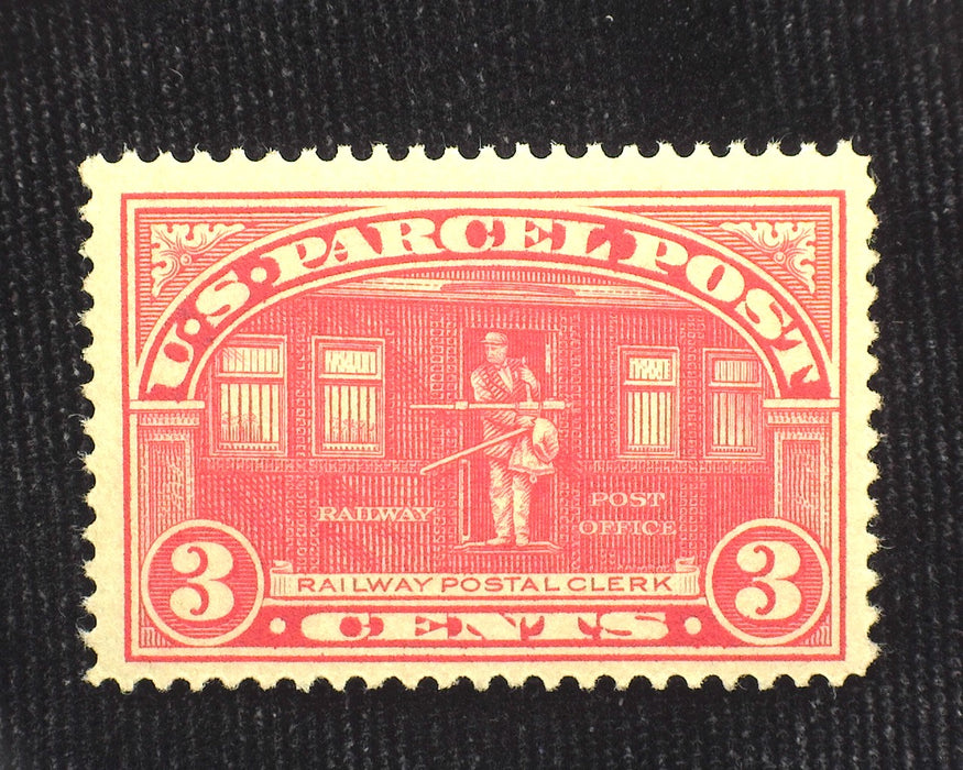 #Q3 3c Parcel Post Choice large margin stamp. Mint Vf/Xf NH US Stamp