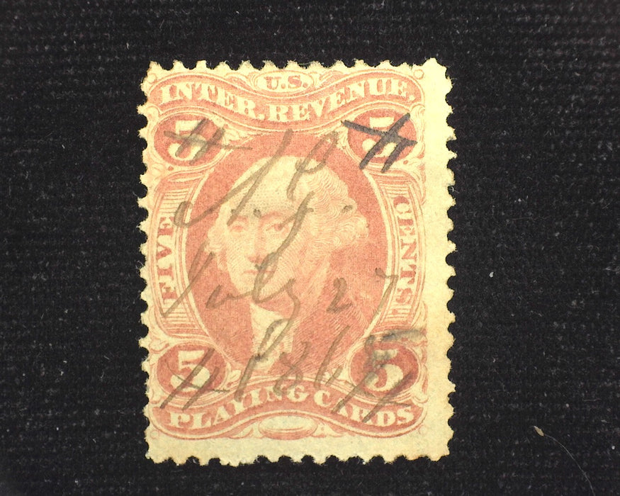 #R28c Revenue Used F US Stamp