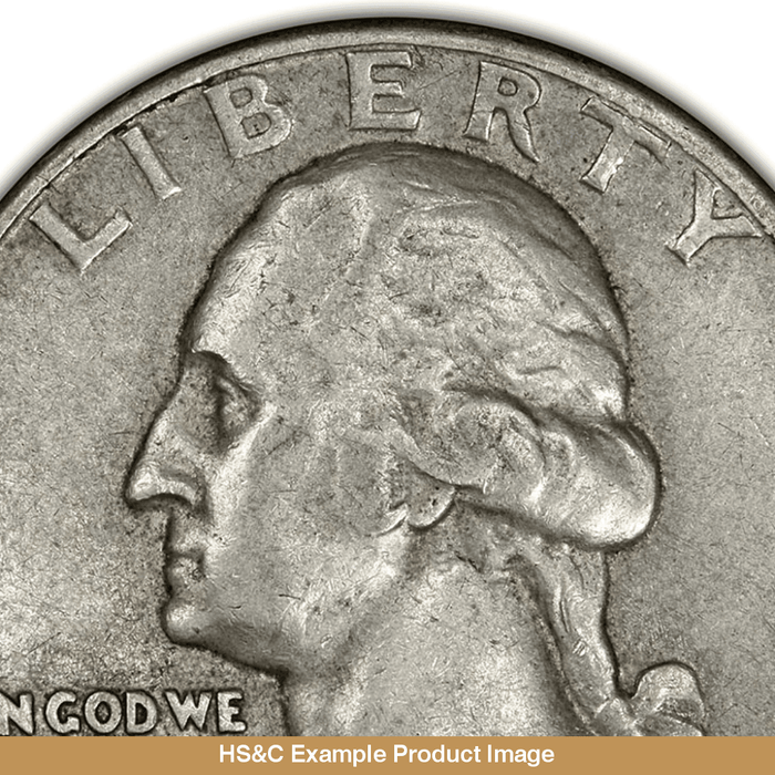 HS&C: 1934 Quarter Washington Circulated Coin