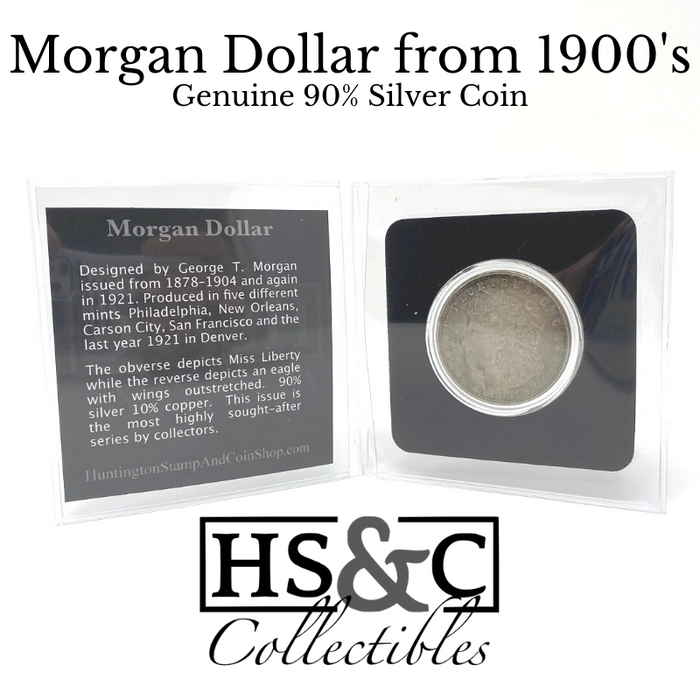 1900's Circulated Morgan Dollar - HS&C Collectible