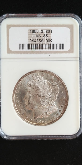 1880 S Morgan Dollar NGC - MS-63 - US Coin