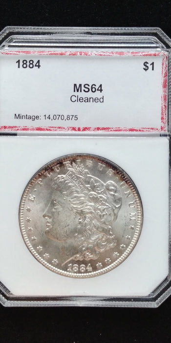 1884 Morgan Dollar PCI - MS-64 - US Coin