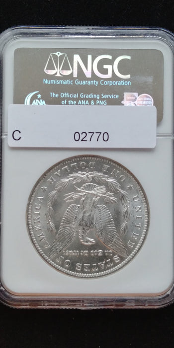 1885 O Morgan Dollar NGC Brilliant Uncirculated. - US Coin