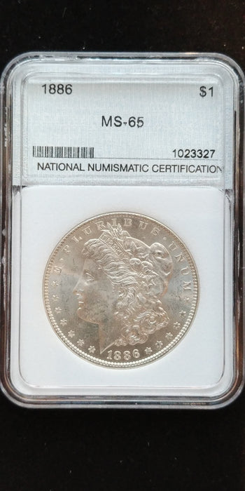 1886 Morgan Dollar NNC - MS-65 We feel is MS-64. - US Coin