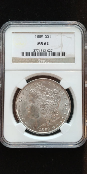 1889 Morgan Dollar NGC - MS-62 - US Coin