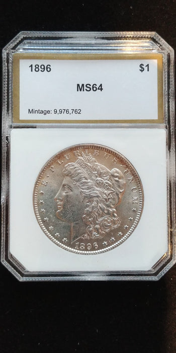 1896 Morgan Dollar PCI - MS-64 - US Coin