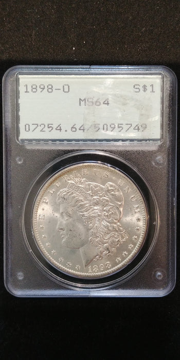 1898 O Morgan Dollar PCGS MS-64 - US Coin