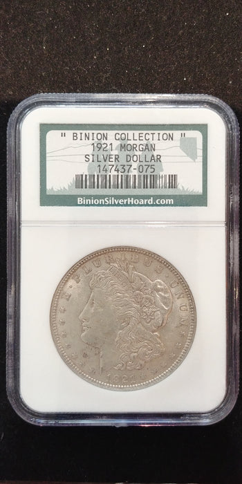 1921 Morgan Silver Dollar NGC Binion Collection We figure MS-65 - US Coin