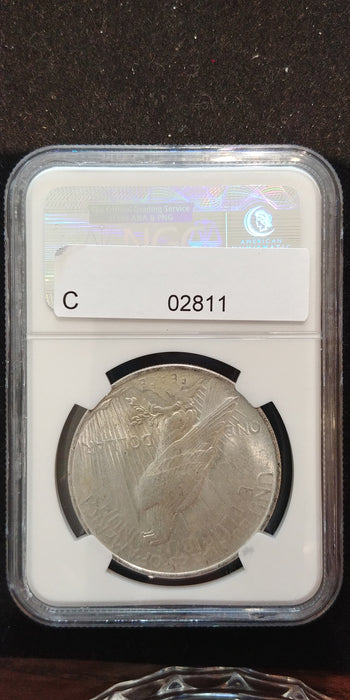 1922 Peace Dollar NGC MS-63 - US Coin