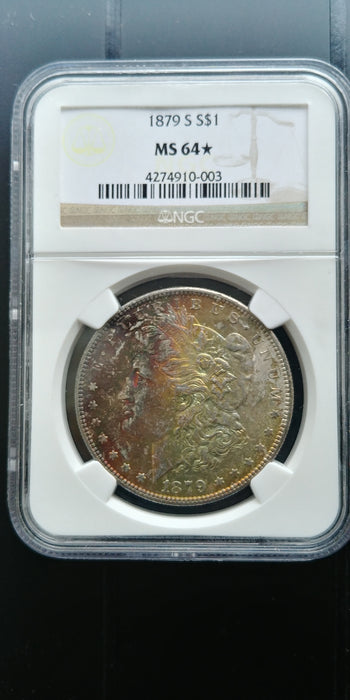 1879 Morgan Dollar NGC - MS64 - US Coin