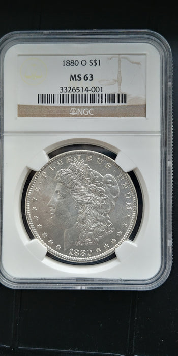 1880 O Morgan Dollar NGC - MS63 - US Coin