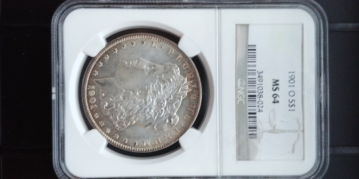 1901 O Morgan Dollar NGC - MS64 - US Coin