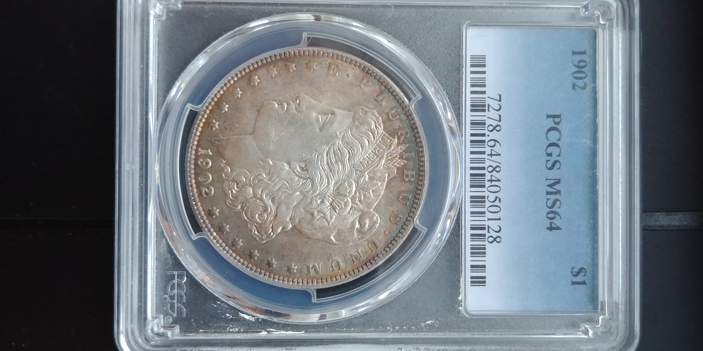 1902 Morgan Dollar PCGS - MS64 - US Coin