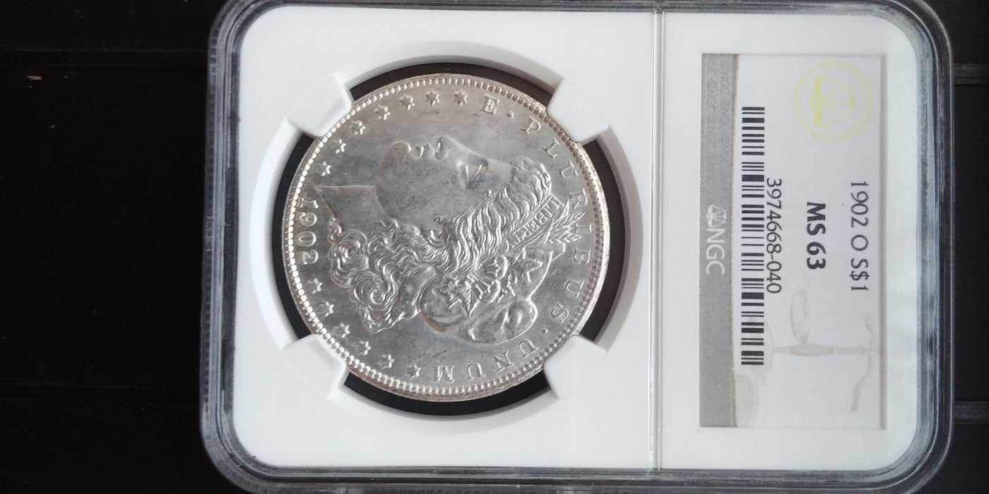 1902 O Morgan Dollar NGC - MS63 - US Coin