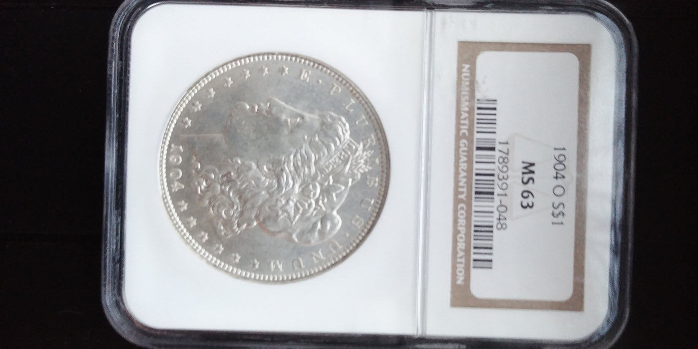 1904 O Morgan Dollar NGC - MS63 - US Coin