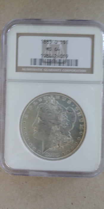 1883 O Morgan Silver Dollar MS64 NGC Slab - US Coin