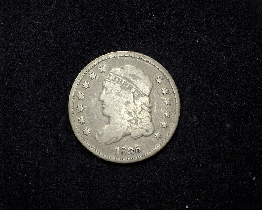 1835 Capped Bust Half Dime VG - US Coin