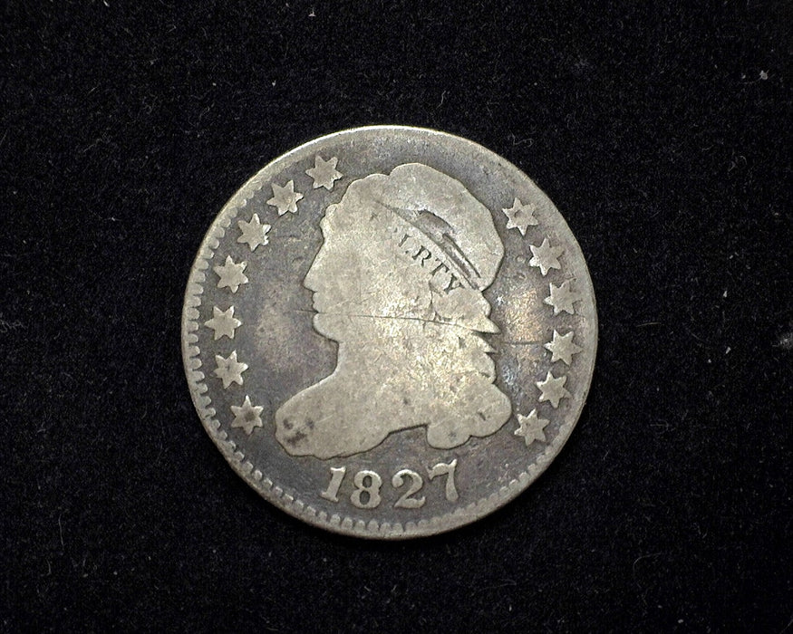 1827 Capped Bust Dime VG - US Coin