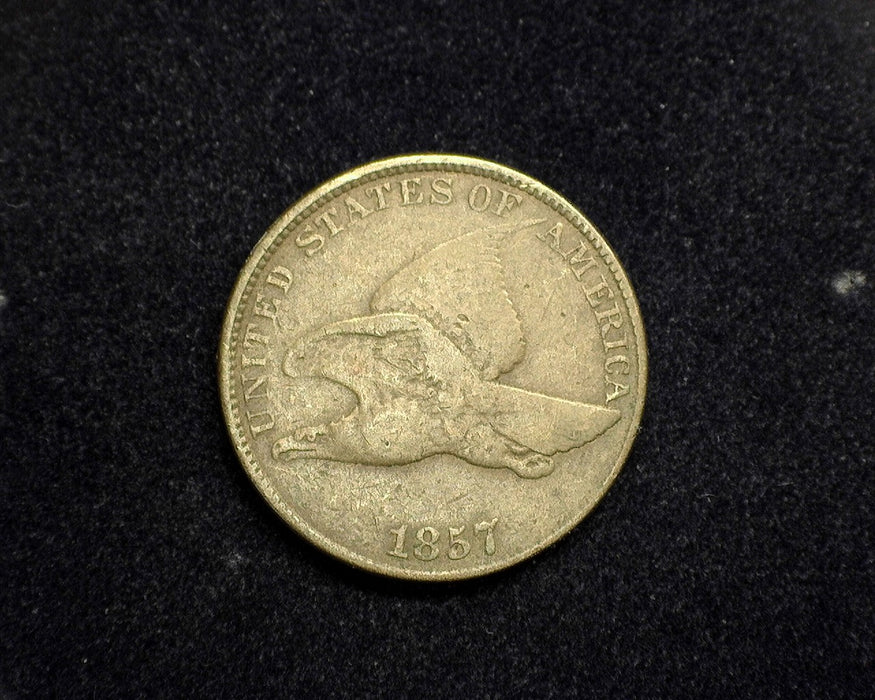 1857 Flying Eagle Penny/Cent VG - US Coin