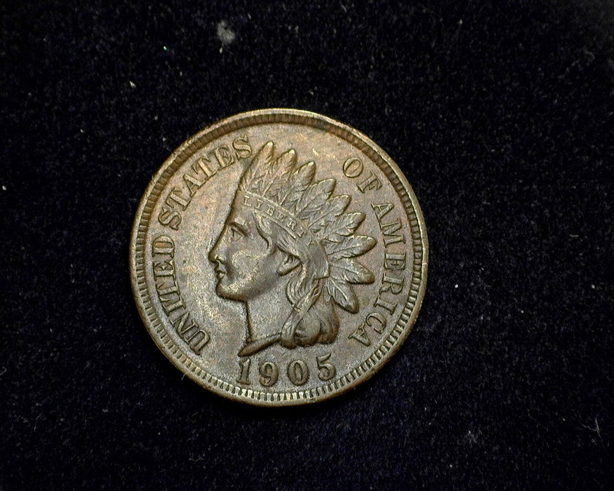 1905 Indian Head Penny/Cent XF - US Coin