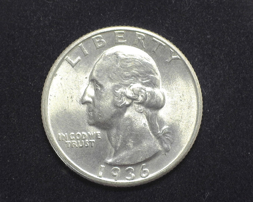 1936 Washington Quarter BU MS63 - US Coin