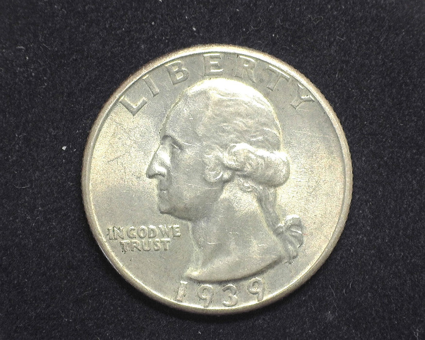 1939 Washington Quarter BU - US Coin