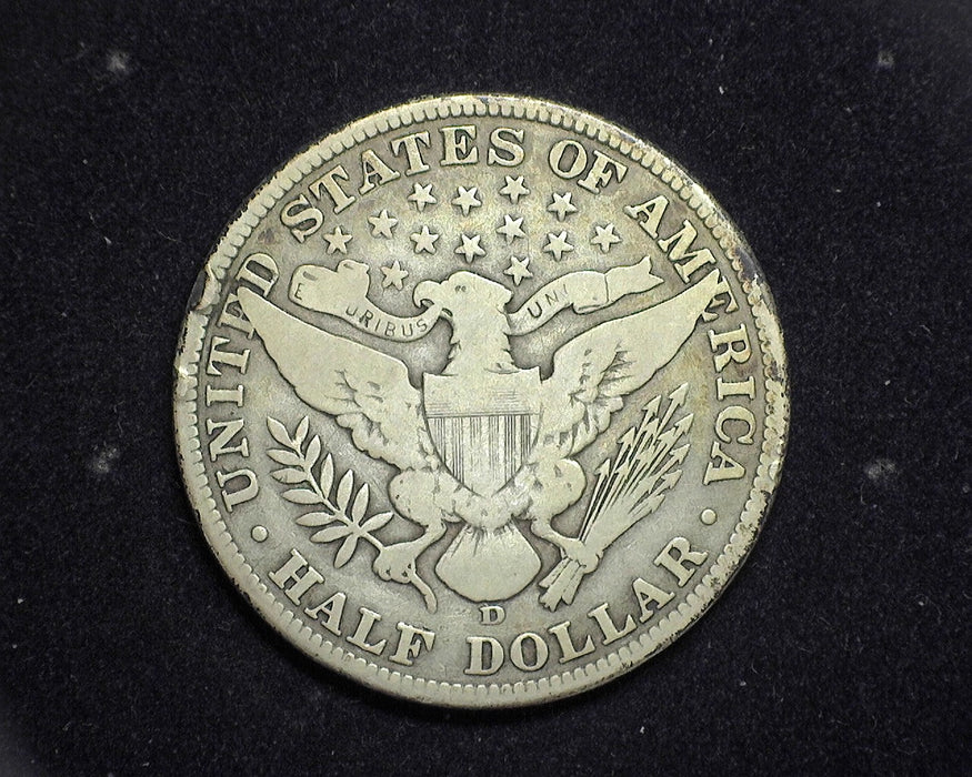 1915 D Barber Half Dollar VG/F - US Coin