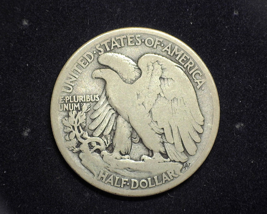 1916 D Liberty Walking Half Dollar VG - US Coin