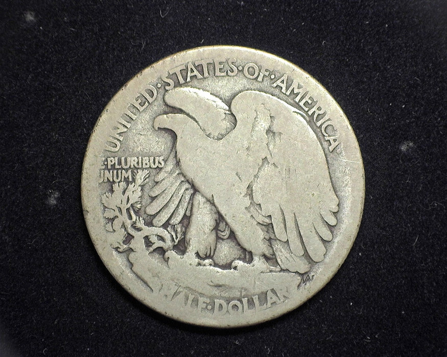 1917 S OBV Liberty Walking Half Dollar VG - US Coin