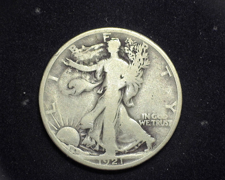 1921 Liberty Walking Half Dollar VG - US Coin