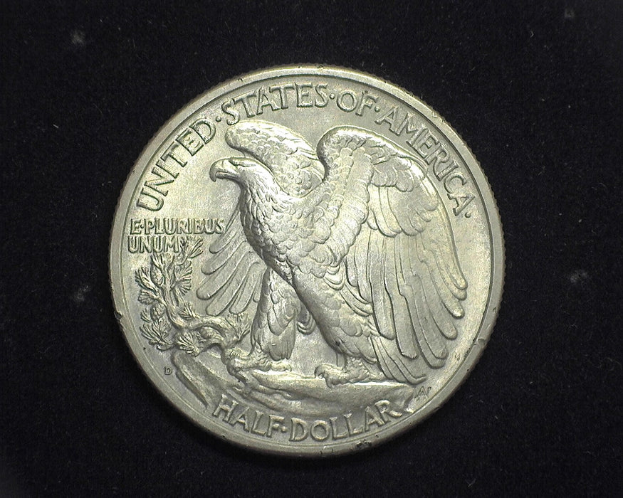 1939 D Liberty Walking Half Dollar BU MS63 - US Coin