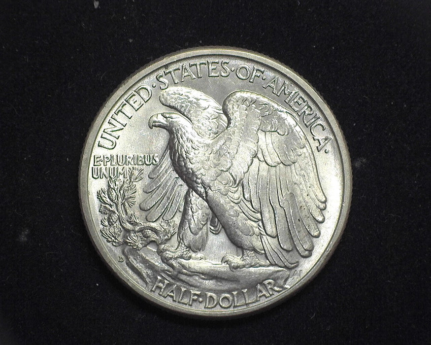 1939 D Liberty Walking Half Dollar BU MS64 - US Coin