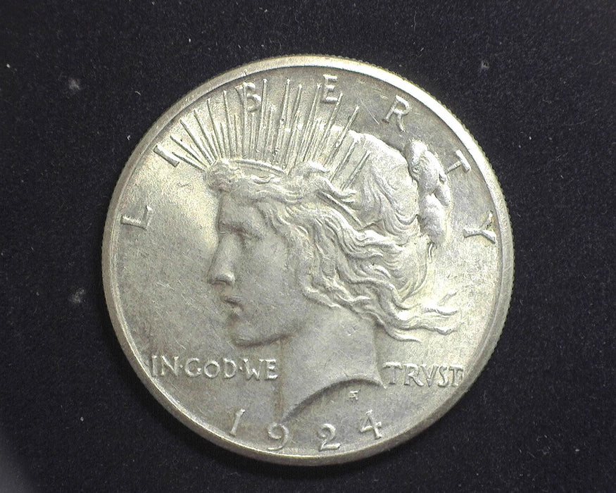 1924 S Peace Dollar BU - US Coin