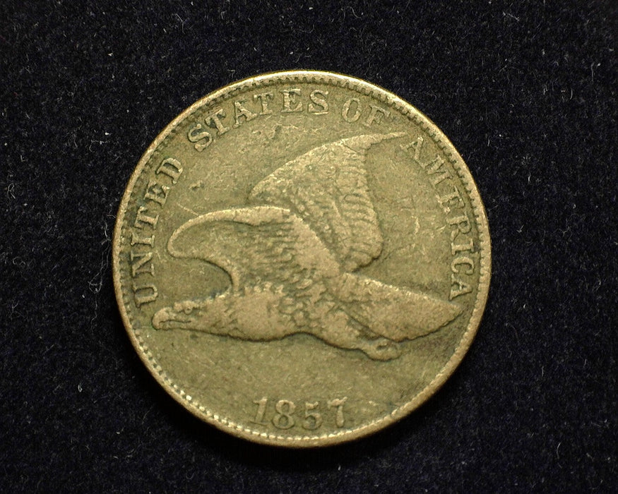 1857 Flying Eagle Penny/Cent F/VF