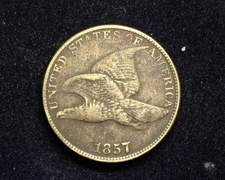 1857 Flying Eagle Penny/Cent VF - US Coin